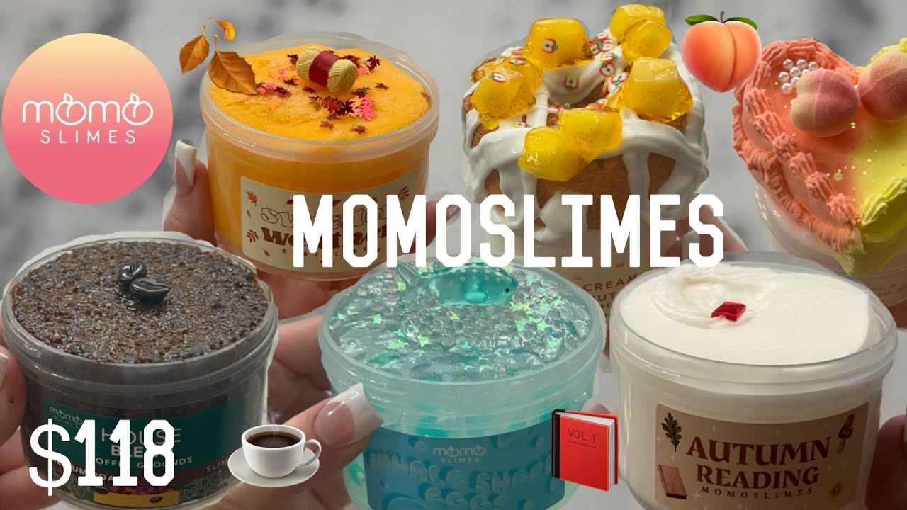 $118 famous momoslimes review! 🍂🍑🫶🏻 (ASMR silent review!)