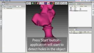 Artec3D Scanner - Postprocessing Tutorial