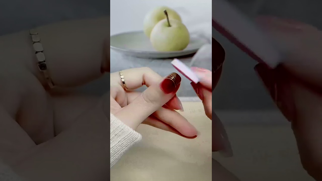 Perfectly hidden press-ons 🔗Nail Tools Link In Bio 💖😮‍💅