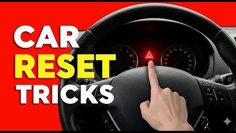 Mechanics HATE This Reset Trick – It Fixes 95% of Car Problems for FREE