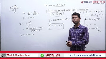 Topic: Flow-Through Pipe I Mechanics Of Fluid For AMIE Sec-B |AMIE Previous Year Question Session-7