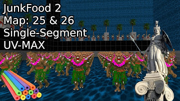 JunkFood 2 Map 25 and 26 UV MAX [DOOM II]