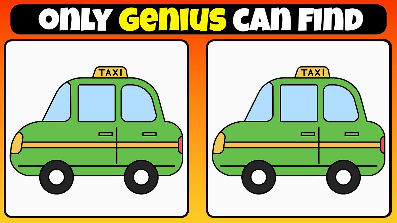 3 Differences — Test Your Attention!🎯 | Find 3 Differences