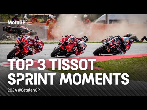 Top 3 Tissot Sprint Moments 🤯 | 2024 #CatalanGP