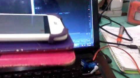 Move Servo using Android accelerometer via UDP connection to Raspberry