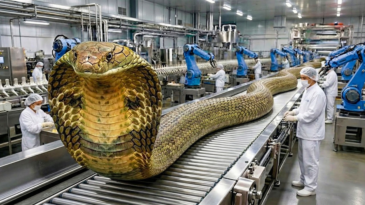 Snake Rearing Inside the Modern Giant Snake Breeding Facility – The Entire Incredible ...