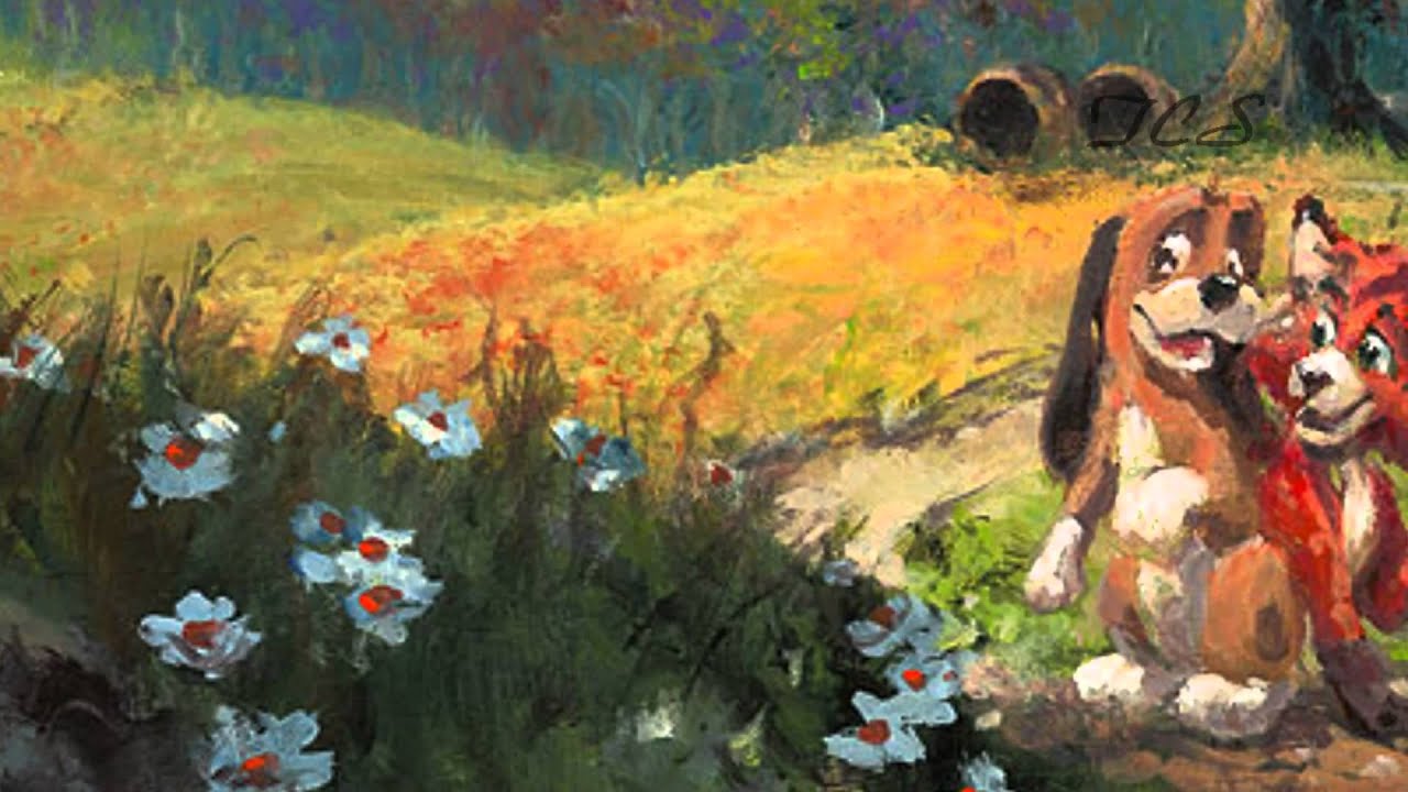 James Coleman Finding My Disney My Best Friend  Original Acylic on Canvas