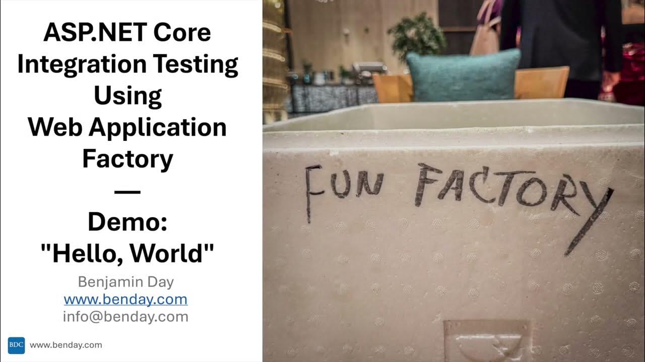 Integration Testing ASP.NET Core with Web Application Factory: Demo 1 ...