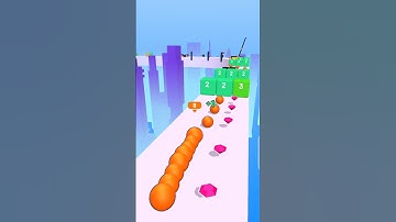 New Snake Run Game #shotgames #gameplay #short video