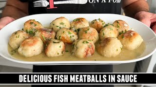 SpanishStyle Fish Meatballs in Sauce | Seriously GOOD & Easy Recipe