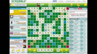Playing Scrabble Online #132