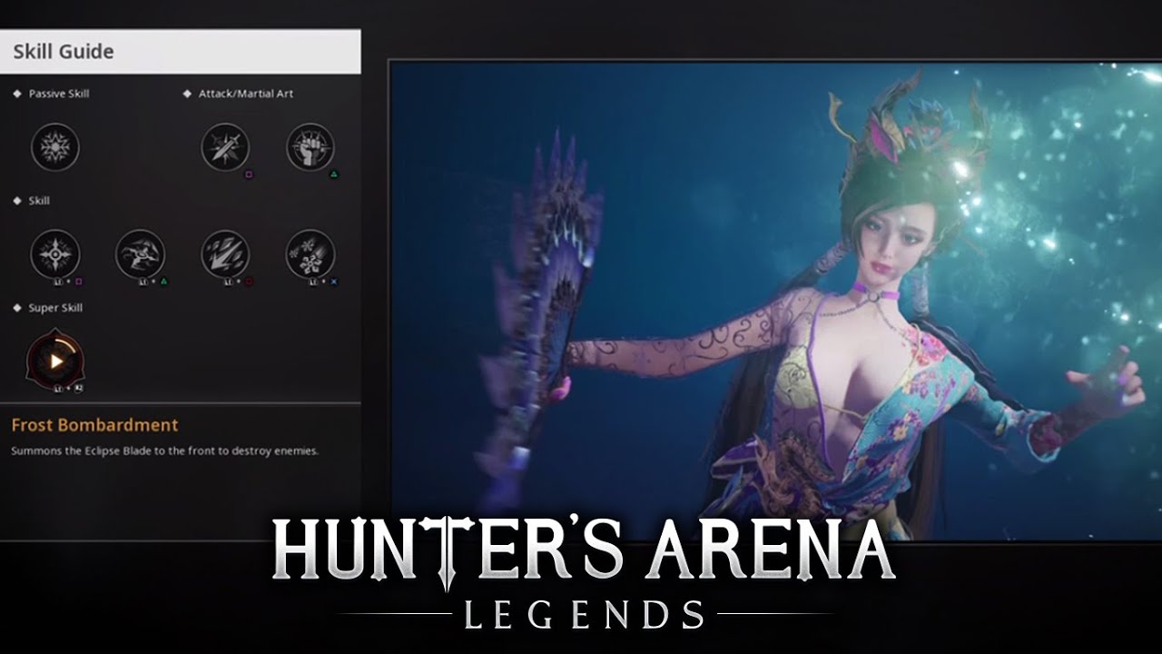 All Character Skills Hunter's Arena: Legends
