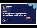 Transform rag and search with azure ai document intelligence