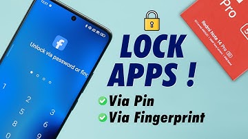 Hoe je apps vergrendelt op Redmi Note 14 Pro 5G!