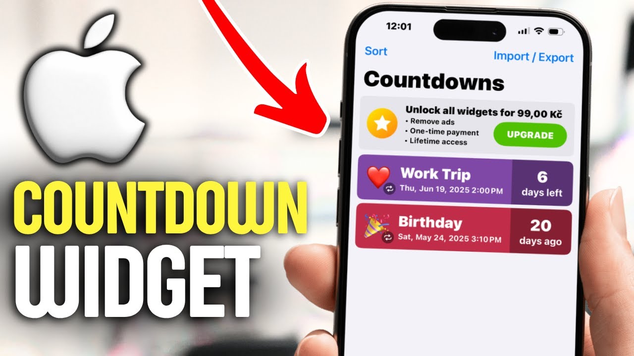 How to Add a Countdown Widget on iPhone – Track Any Event on Your Home ...