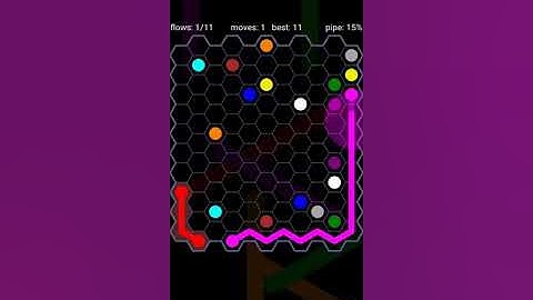 How To Solve Flow Free Hexes 11x11 Mania Level 92 Board Walk Through Solution Walkthrough