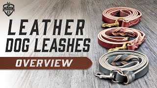 Leather Dog Leashes 101  Length, Ends, Handles, Hardware and Leather Quality