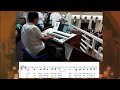 All creatures of our god and king played on yamaha electone elb02