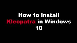 #2 Kleopatra Installation in Windows 10