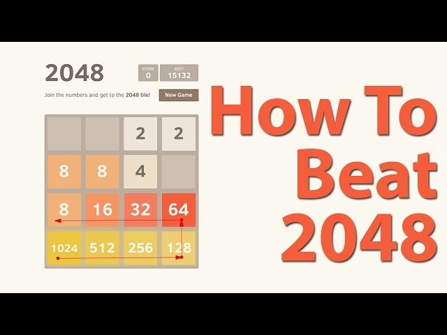 Win '2048' Game : Tips & Tricks / Demonstration 