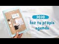 Haz tu propia agenda sin costuras// agenda 2020