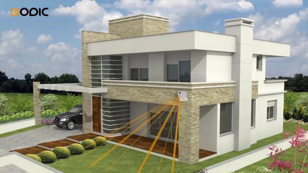 Nuovo bw odc di bentel security: rilevatore da esterno wireless con ... Allarme perimetrale giardino