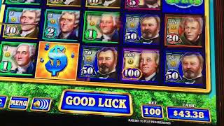 Money Rain Slot Machine play @ $1.50 bet.  Machine is active. Starting money is only $20 screenshot 5
