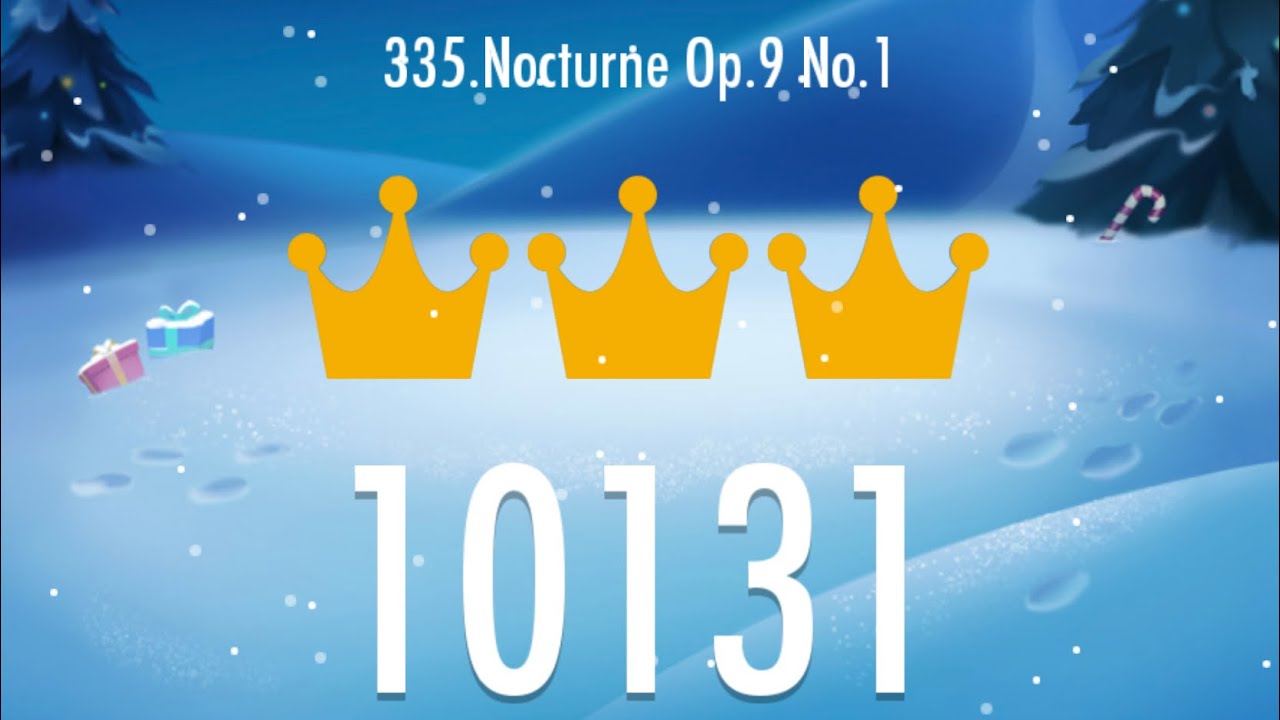 Piano Tiles 2 - Nocturne Op.9 No.1 10131 score, LEGENDARY World Record!!!