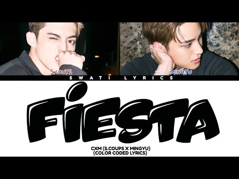 S Coups X Mingyu SEVENTEEN Fiesta Lyrics Color Coded Lyrics