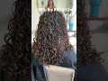 Definition Hack!  Wet Curls Vs Dry Curls with Gel Cast #curlyhair #naturalhair #curls