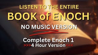 Enoch 1 Complete Ethiopian Book  NO MUSIC Version! #enoch #ethiopian #mystic