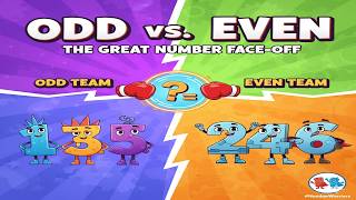Odd vs. Even! 🥊 The Great Number Face-Off (Which Team Wins?)
