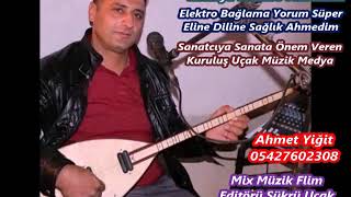 Ahmet Yiğit BU ADAM BENİM BABAM Cover 13 Baslı Altıntaşlı Elektro Bağlama Uçak Müzik Medya ve Uçak Resimi