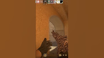 Unstoppable Headshot Kills on Mirage! 🎯 | CS2 Domination 🔥 #shorts