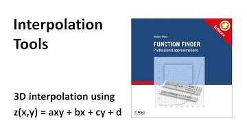 Function Finder | 3D interpolation (linear)