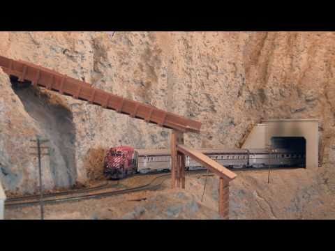 Thompson River Canyon ( Canadian National Railway) - Part 2 - N scale Great Model RailRoad Layout