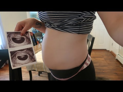 0-8-week-pregnancy-update-|-early-pregnancy-symptoms-|-first-ultrasound-+-how-we-found-out!