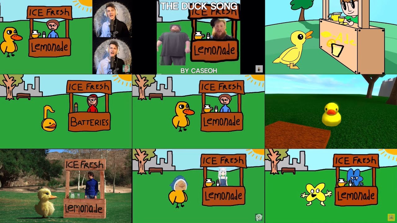 The Duck Song But It's A Mashup Of 9 Versions (Tribute) - YouTube