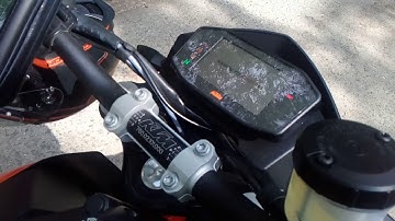 KTM Duke 690R 2017 Akrapovič without DBkiller