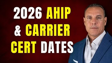 🚨 2026 AHIP + Carrier Certifications Are LIVE! 🧠📅 | What Agents Need to Know NOW