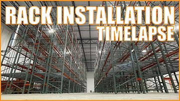 Full Facility Pallet Racking Installation Time Lapse | LOGIC MH