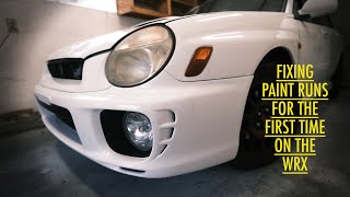 New Fender Liners & Fixing Paint On The WRX