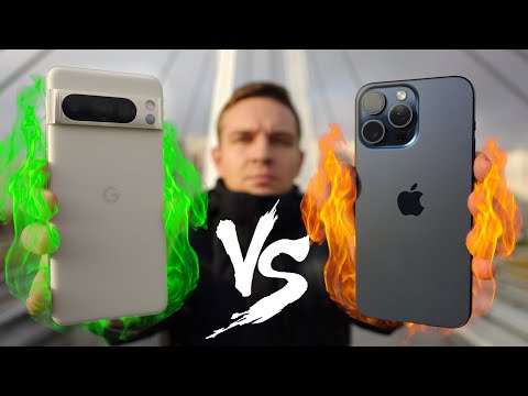 Видео: Pixel 8 Pro vs iPhone 15 Pro Max Сравнение Камер