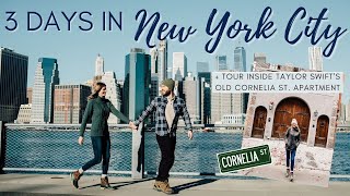 NEW YORK CITY at Christmas Time! 3 Day Itinerary, Holiday Activities, Touring INSIDE Cornelia St Apt