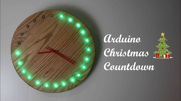 HOW TO MAKE AN ADVENT CALENDAR CLOCK: DIY Christmas Counter | Arduino Projects