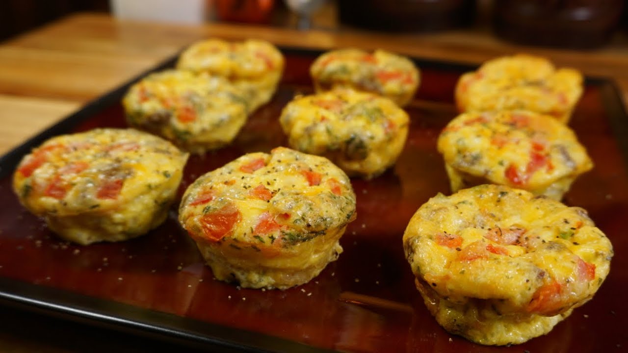 How To Make Easy Egg Muffins Muffin Omelettes YouTube