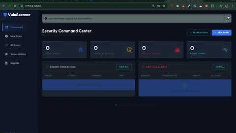 Network Vulnerability Scanner Django Project | Final Year