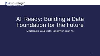 AI Data Readiness Webinar
