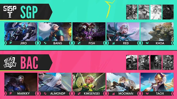 Rov รอบชิง ไทย VS เวียดนาม Bacon time VS SGP Rov APL 2022 Game 2