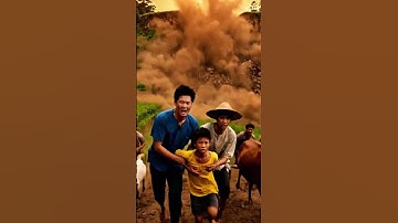 Massive Landslide Caught on Camera #disaster #landslide #shorts #youtubeshorts